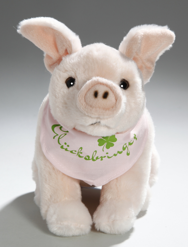 Pig with scarf Carl Dick Soft Toy – Plush Toy – Stuffed Animal