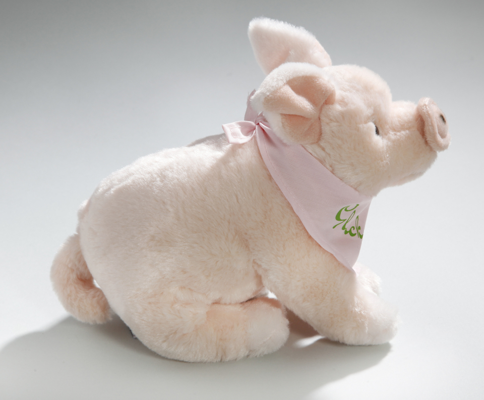 Pig with scarf Carl Dick Soft Toy – Plush Toy – Stuffed Animal