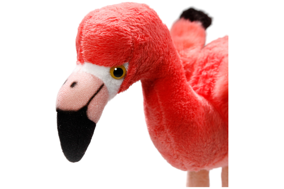 Flamingo with bendable legs Carl Dick Soft Toy – Plush Toy – Stuffed Animal