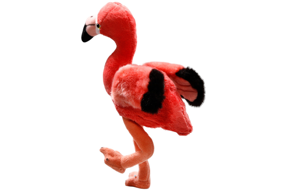 Flamingo with bendable legs Carl Dick Soft Toy – Plush Toy – Stuffed Animal