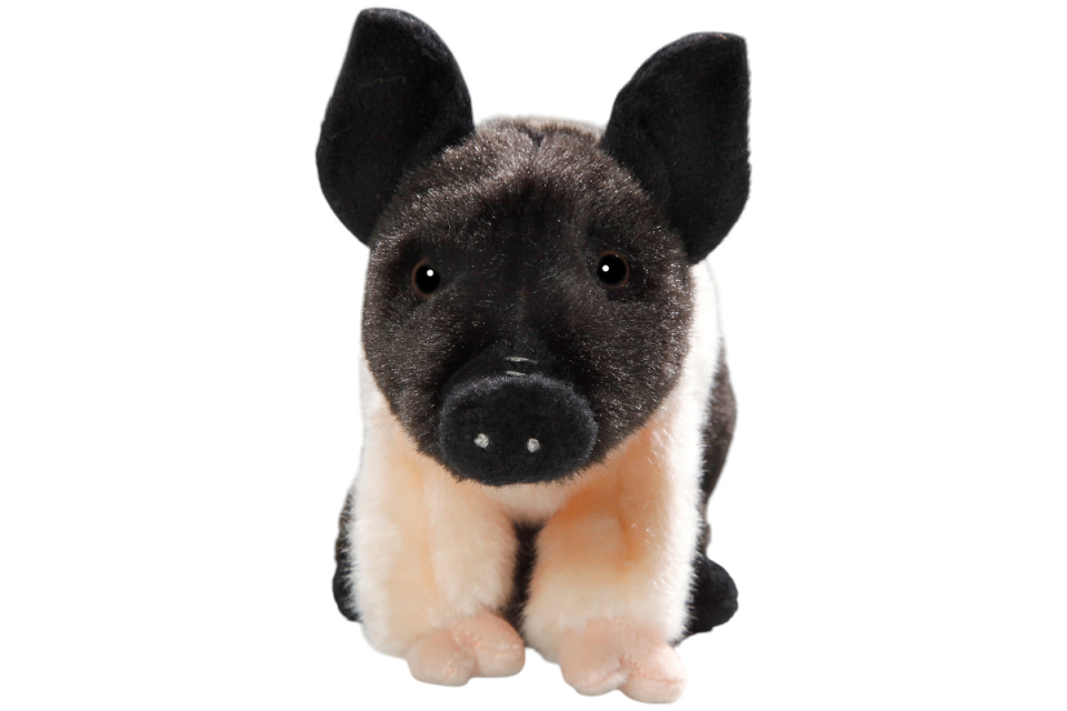 Pig black-pink sitting Carl Dick Soft Toy – Plush Toy – Stuffed Animal