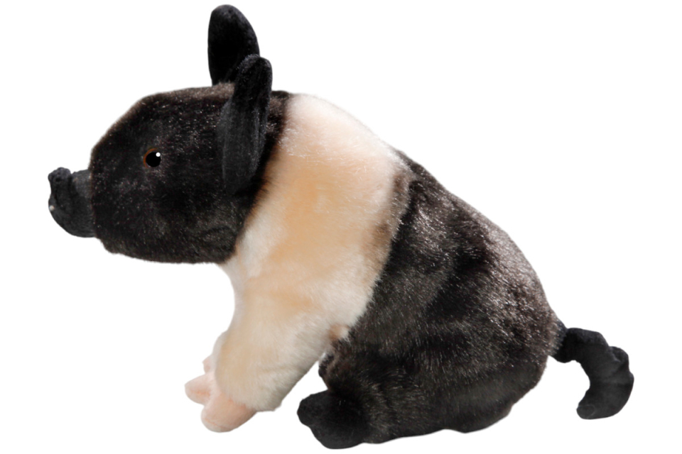 Pig black-pink sitting Carl Dick Soft Toy – Plush Toy – Stuffed Animal