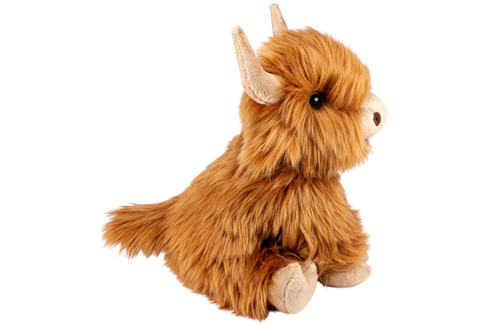 Highland Cow Plush Toy - Grandfather Scottish