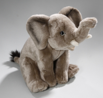 Elefant sitzend